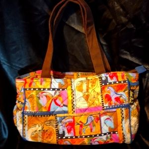Laurel Burch Handbag - Horses